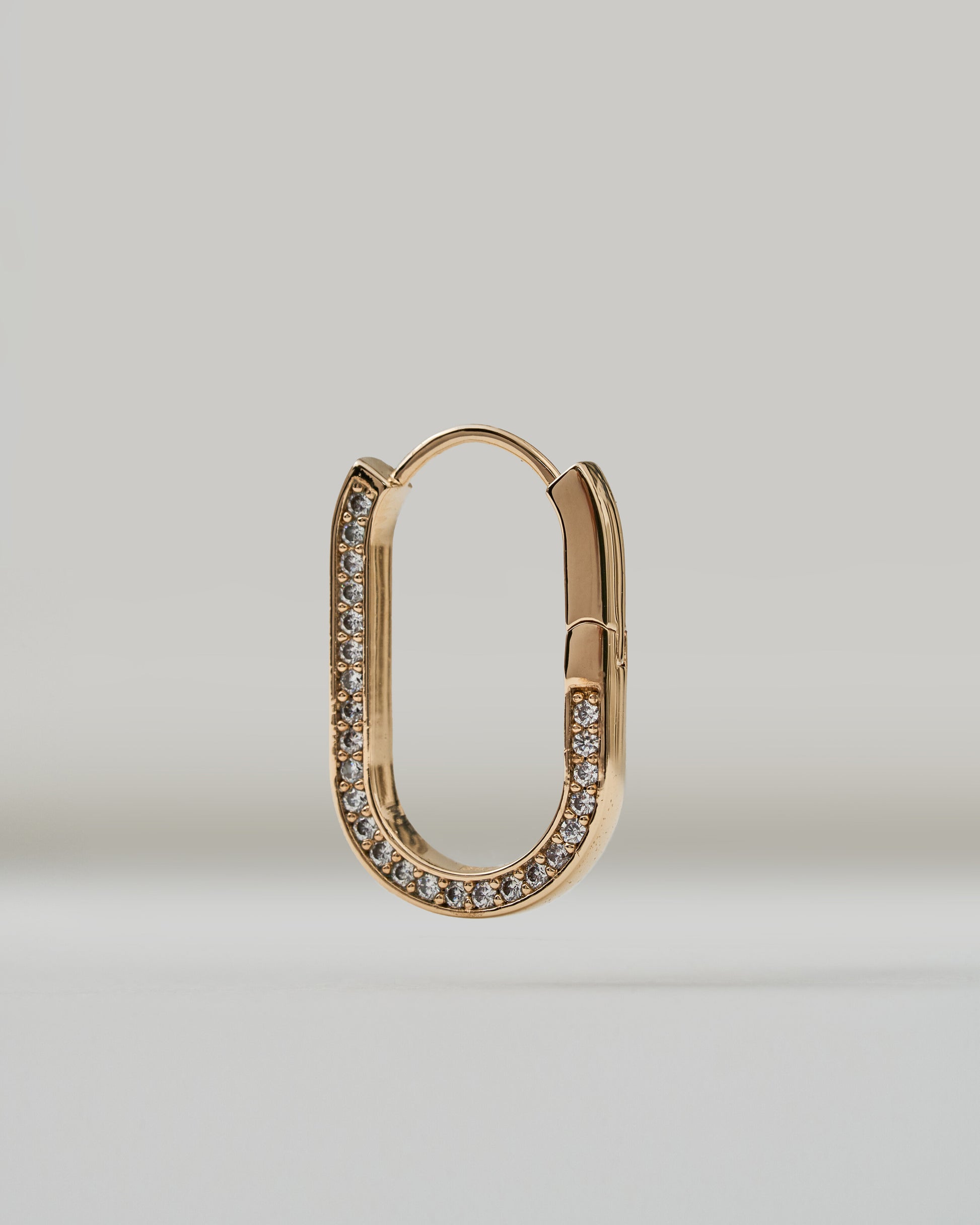 Pavé Frame Earrings