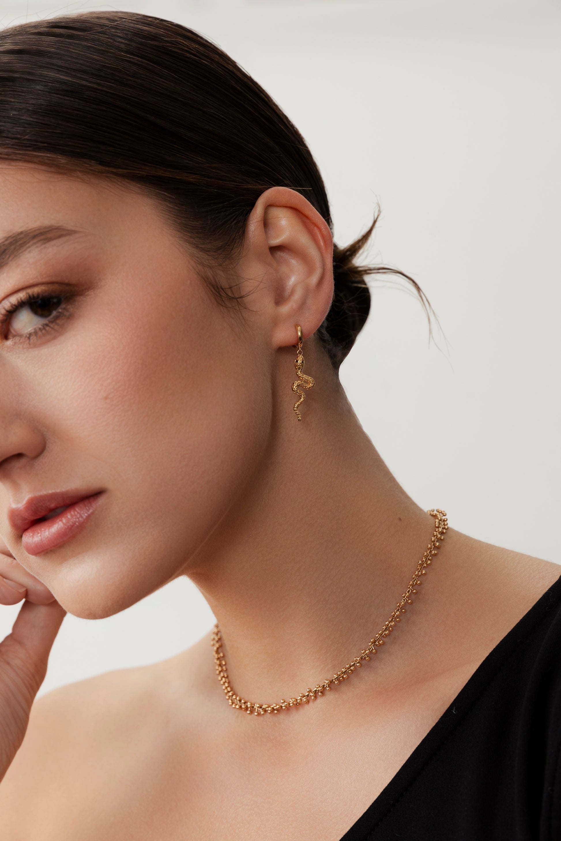 Serpent Eye Earrings