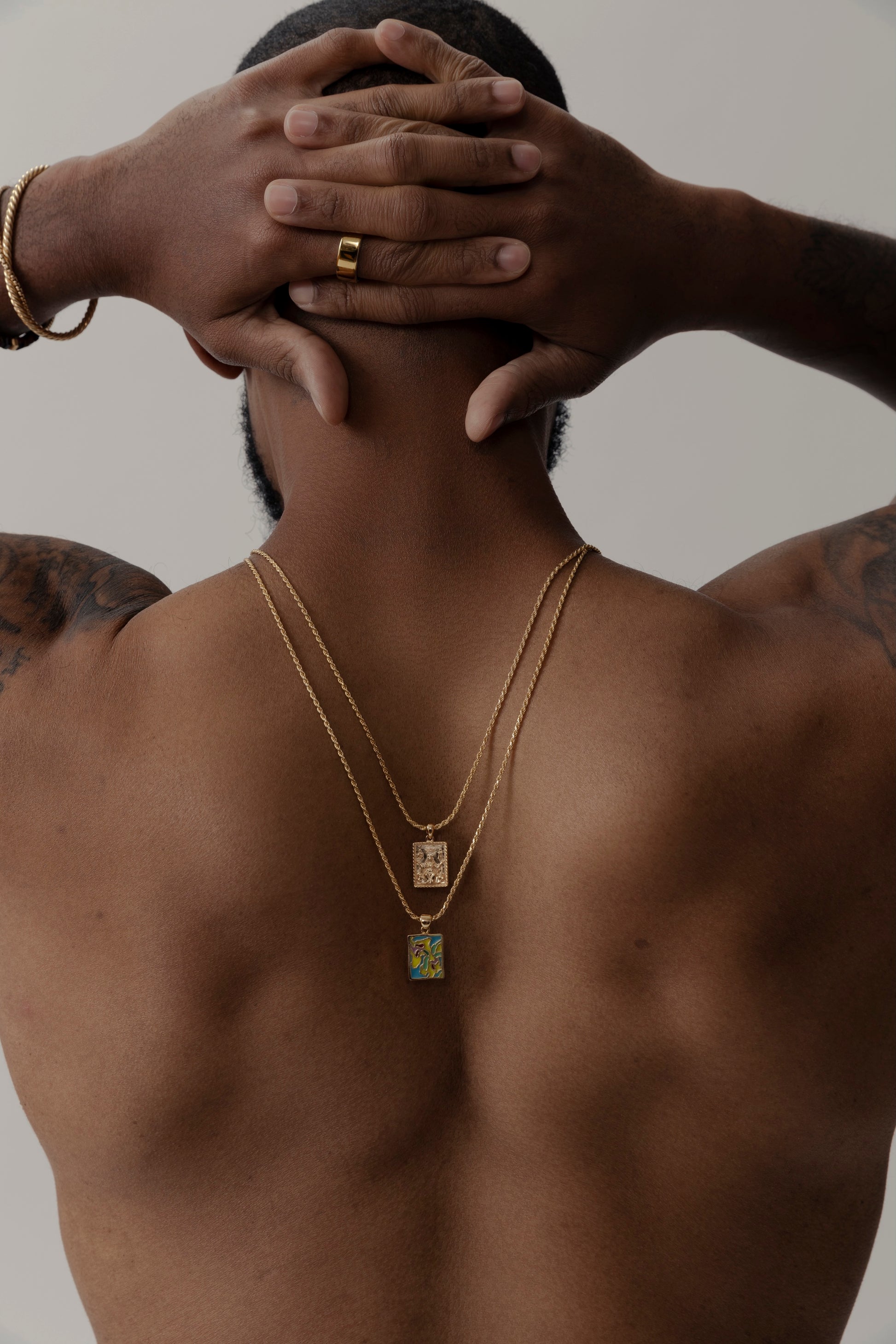 The Flame Lily Necklace - Gold