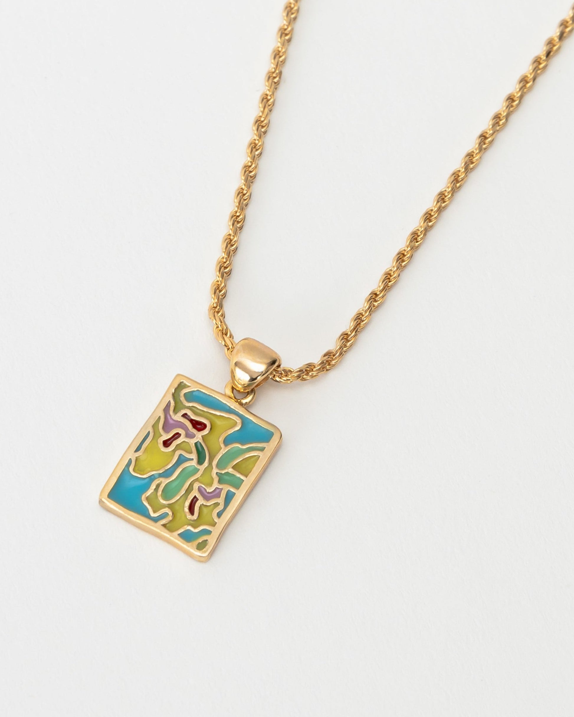 The Flame Lily Necklace - Gold