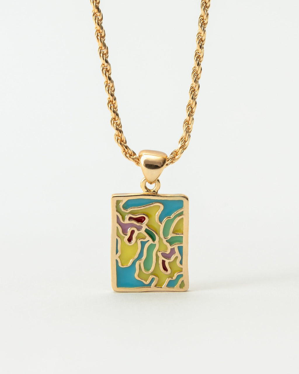 The Flame Lily Necklace - Gold