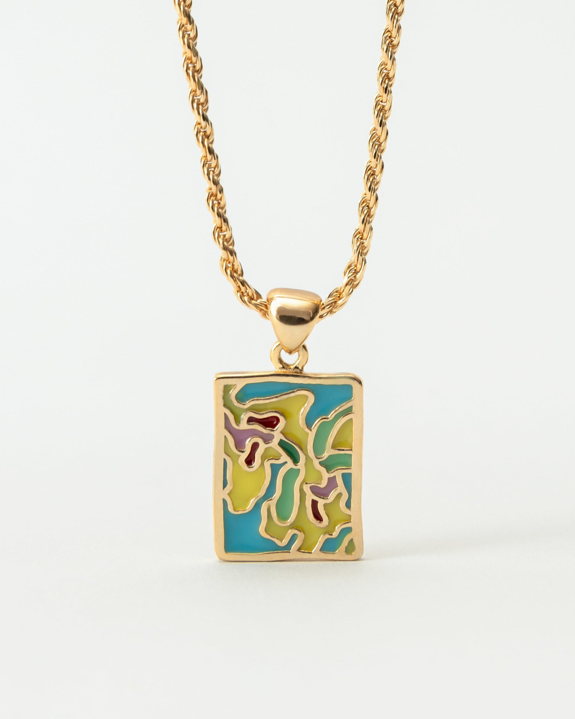 The Flame Lily Necklace - Gold