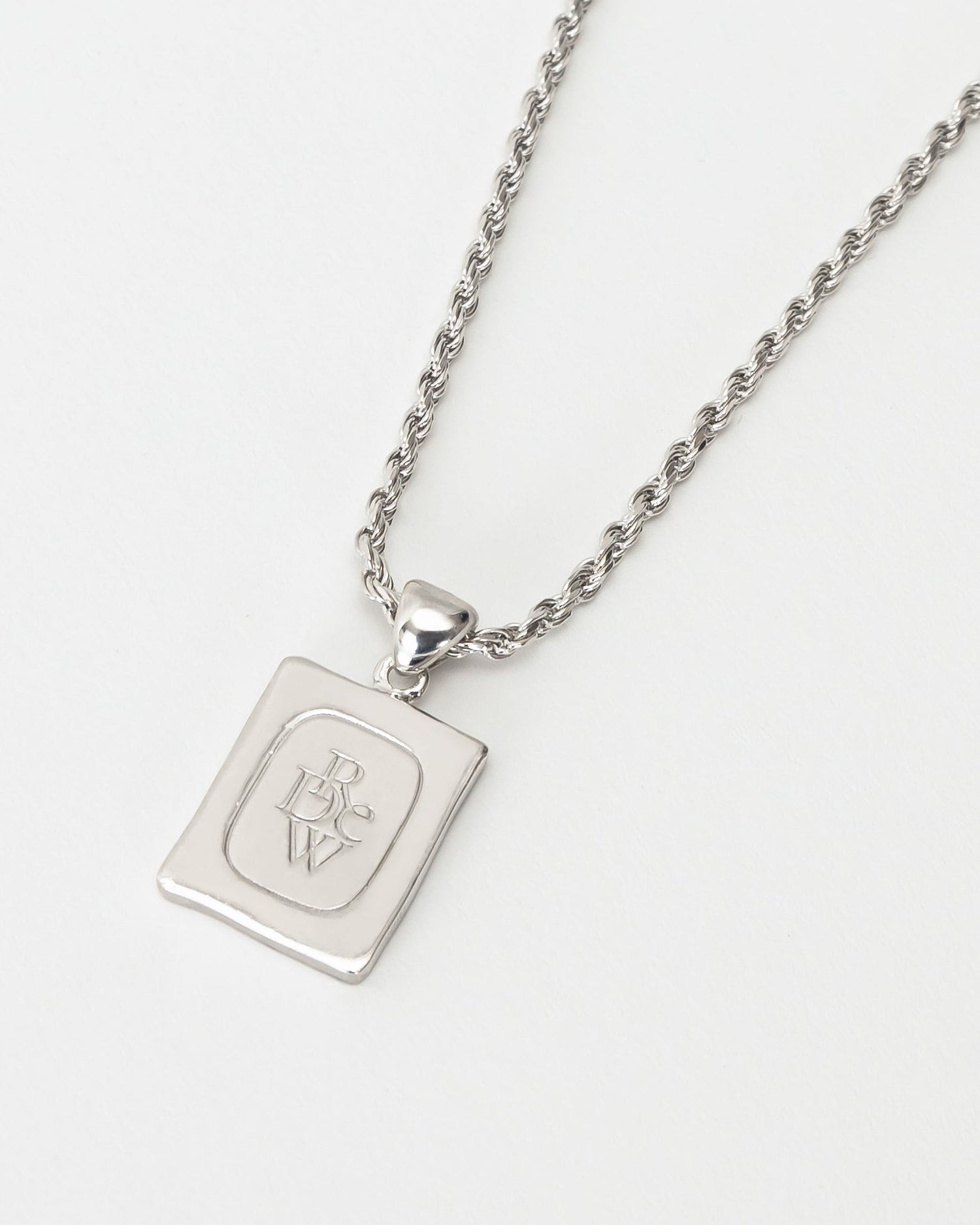 The Flame Lily Necklace - Silver
