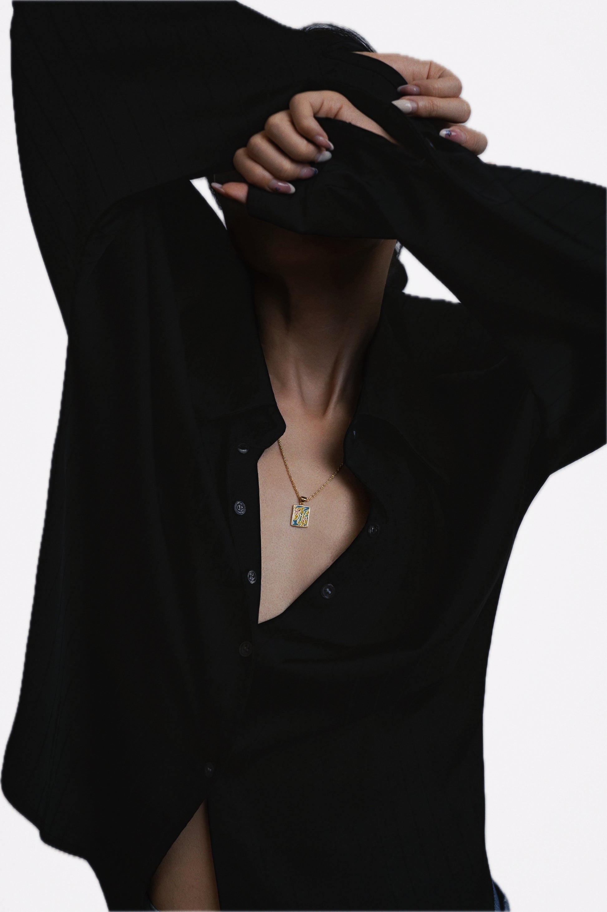 The Flame Lily Necklace - Gold