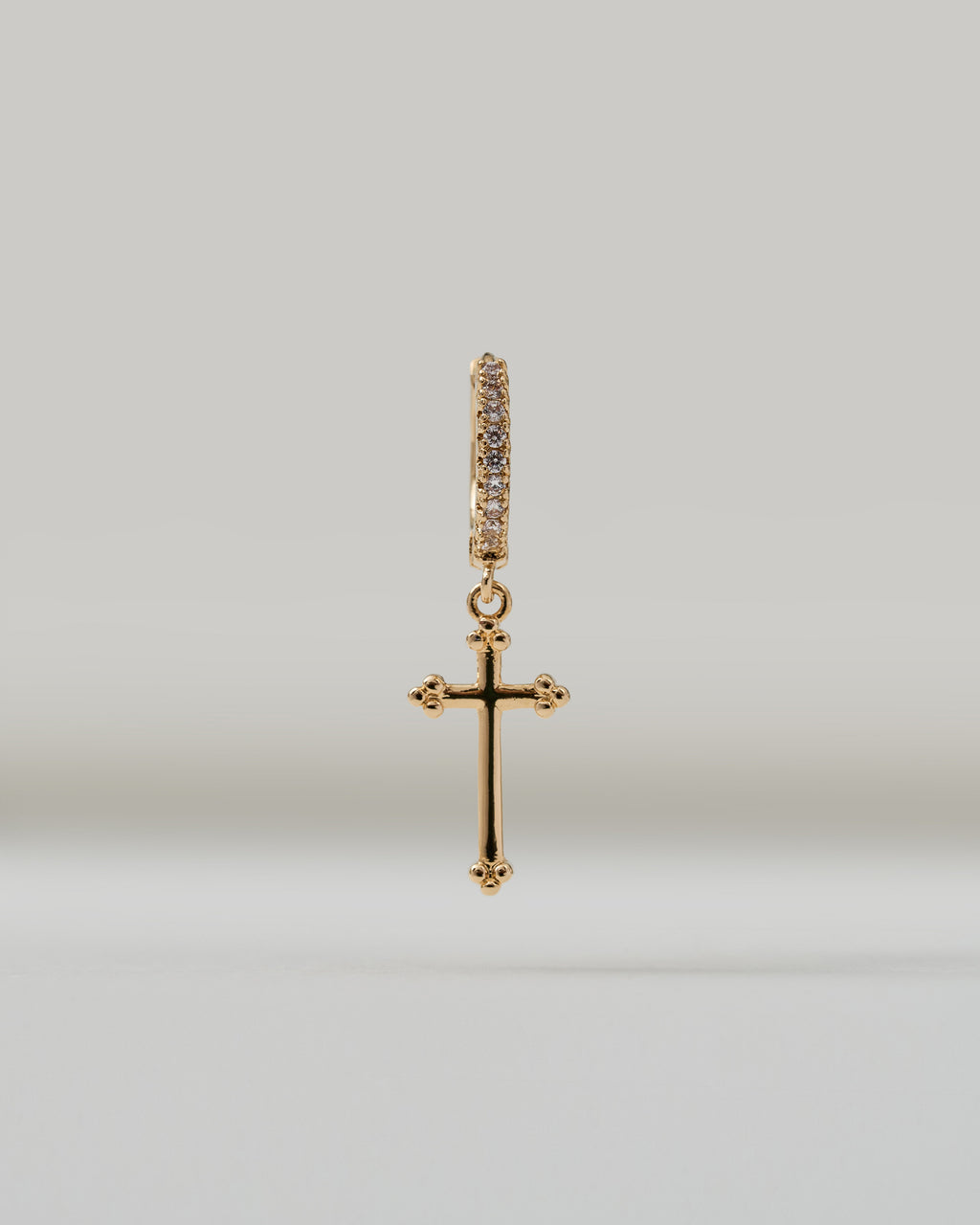 Gothic Cross Earring