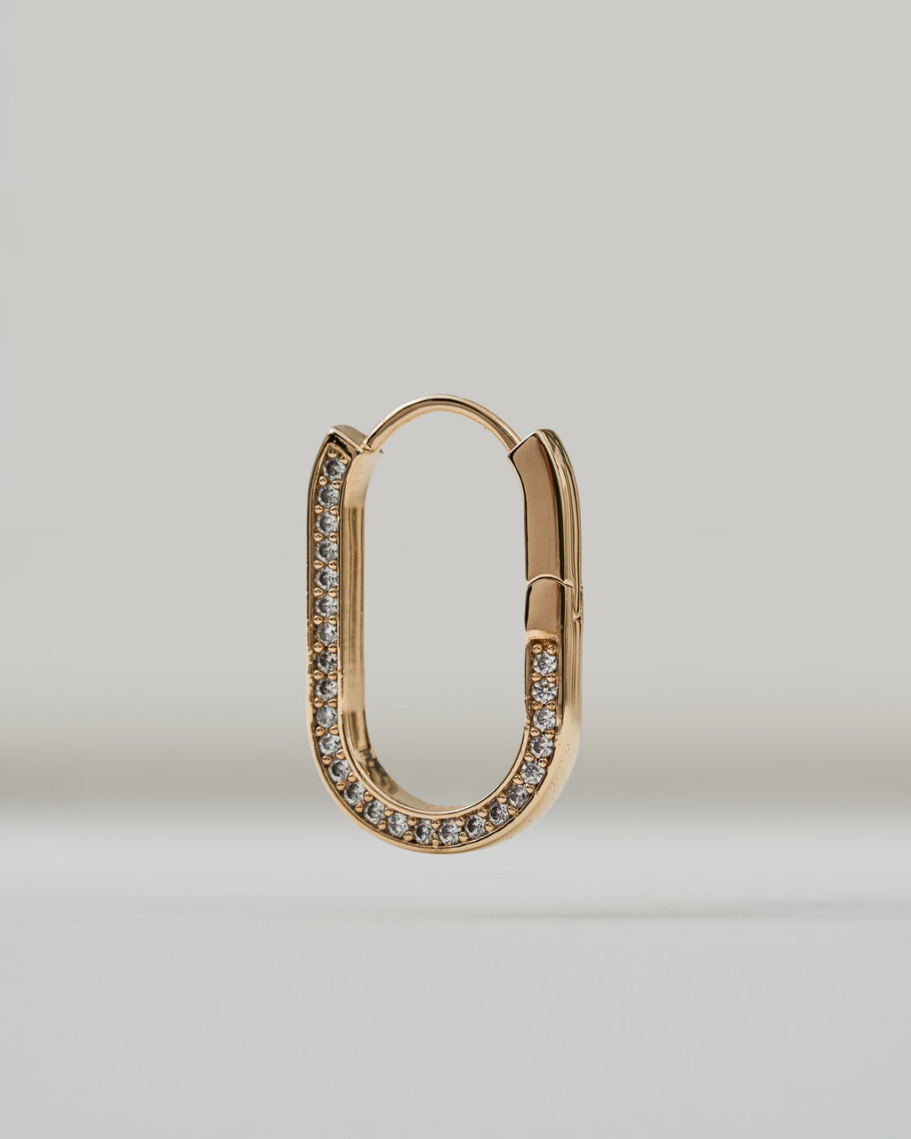 Pavé Frame Earrings