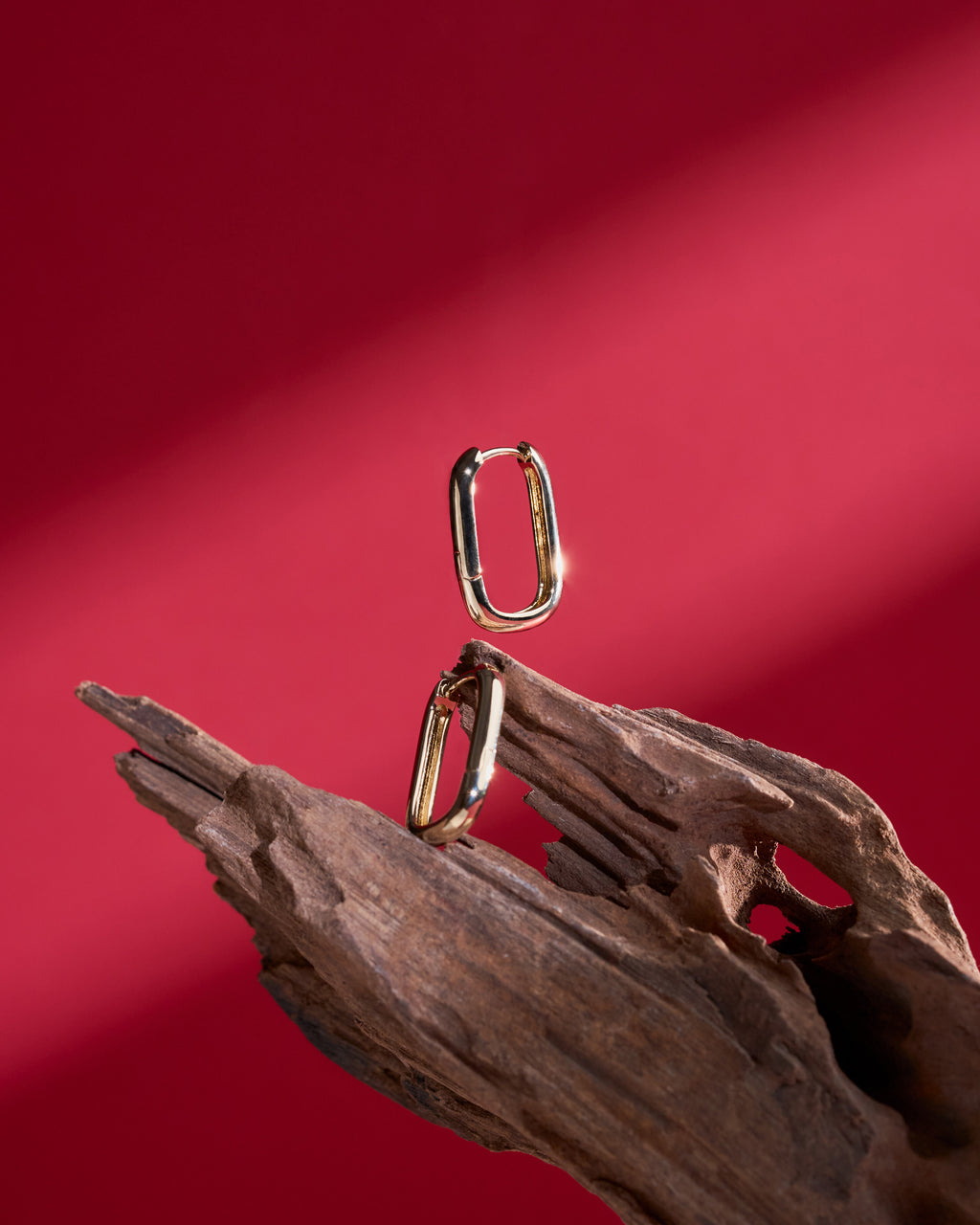 Frame Hoop Earrings